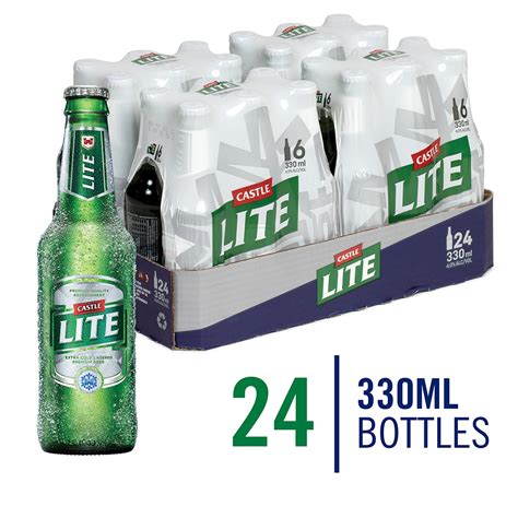 castle lite 750ml price